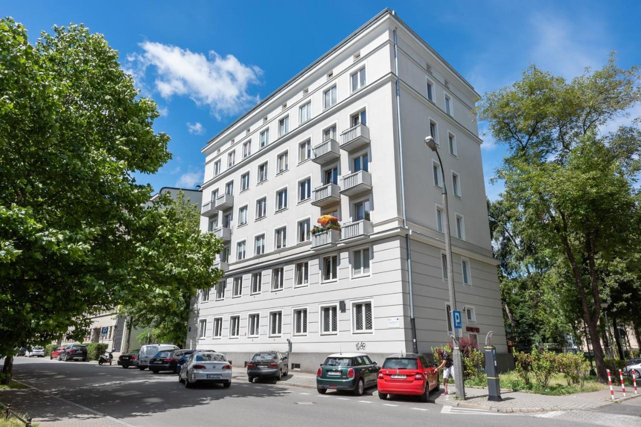 Ogrodowa Warm Wood Apartment Warschau Exterior foto