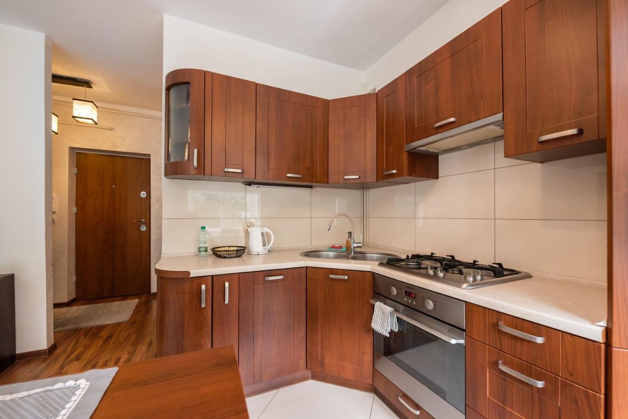 Ogrodowa Warm Wood Apartment Warschau Exterior foto