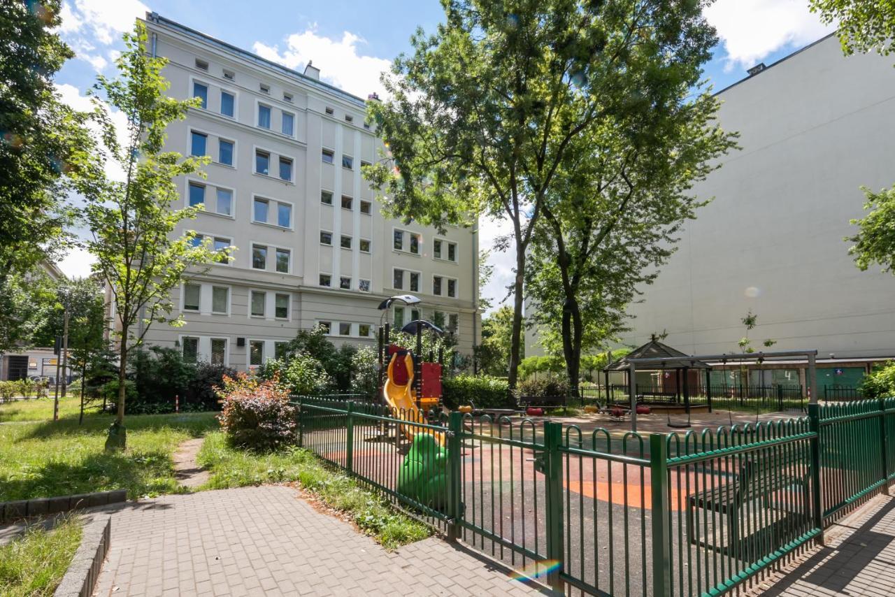Ogrodowa Warm Wood Apartment Warschau Exterior foto