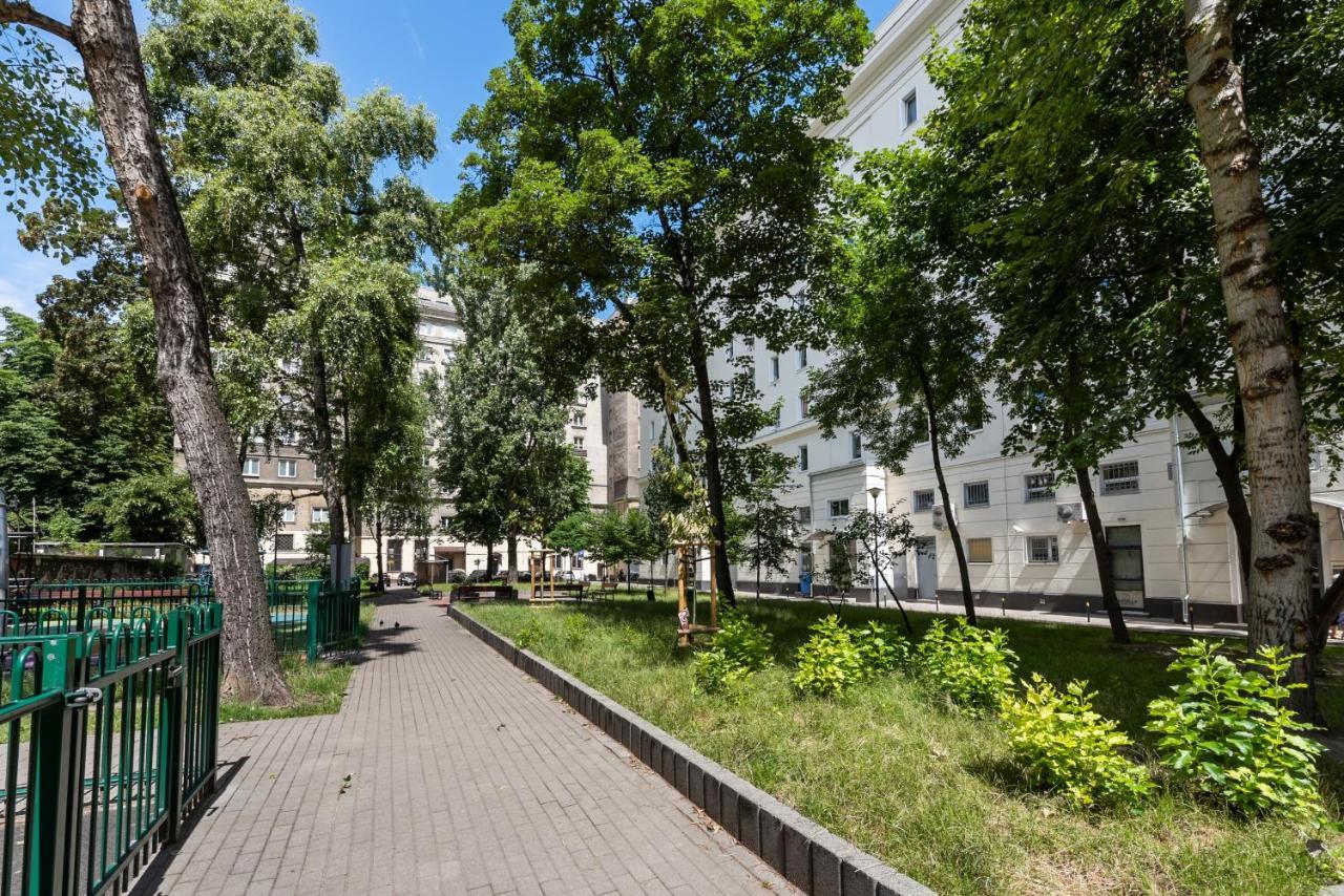 Ogrodowa Warm Wood Apartment Warschau Exterior foto